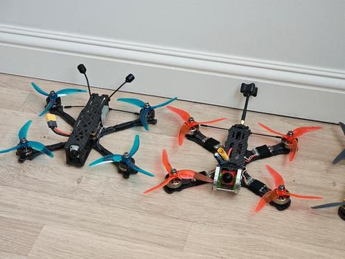3x Fpv freestyle racedrones analoog en Digitaal Dji HD, Audio, Tv en Foto, Drones, Zo goed als nieuw, Ophalen