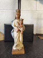 Statuette vierge a l'enfant faite main, Ophalen