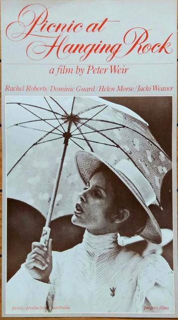 PICNIC at HANGING ROCK affiche originale 1975, Envoi, Comme neuf