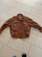 Lederen vest jas cognac heren 2xl, Comme neuf, Enlèvement ou Envoi