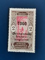 Togo 1916 - postzegel Dahomey overdrukt met "Togo", Ophalen of Verzenden, Postfris