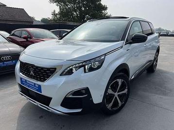 Peugeot 5008 1.2i PURETECH AUTOMAAT GT-LINE 7 ZIT NAVI LEDER beschikbaar voor biedingen