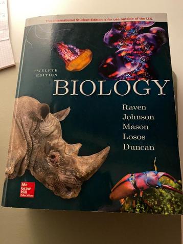 Biology: twelfth edition