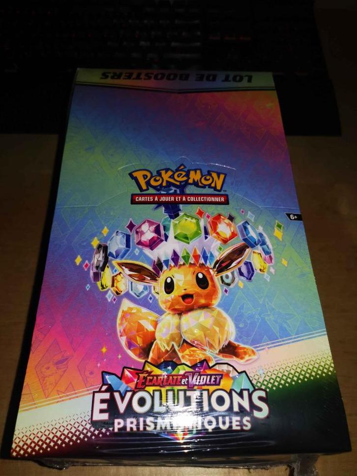 Display de bundle pokémon évolution prismatique (ev 8.5), Hobby en Vrije tijd, Verzamelkaartspellen | Pokémon, Nieuw, Boosterbox