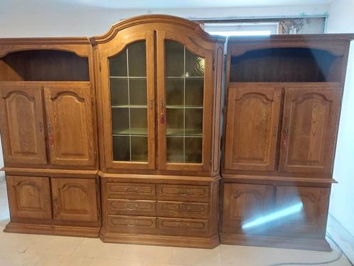 Eetkamer: Kast, tafel en stoelen, Huis en Inrichting, Kasten | Vitrinekasten, Gebruikt, Ophalen