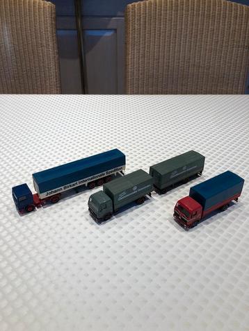 3 camions Herpa