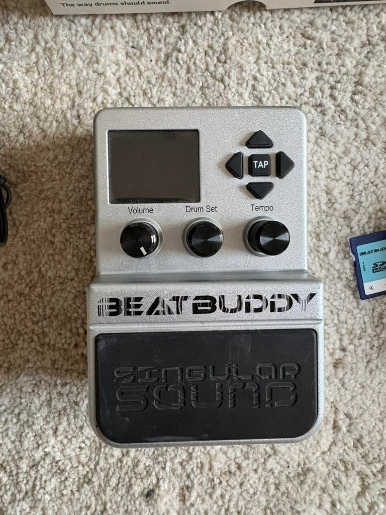 Beatbuddy met footswitch, Enlèvement, Comme neuf