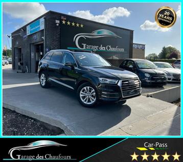 Audi Q7 3.0 TDi V6 Quattro -! 7 zitplaatsen! - Trekhaak - E6, Auto's, Audi, Automaat, Testrit aan huis, Leder, Diesel