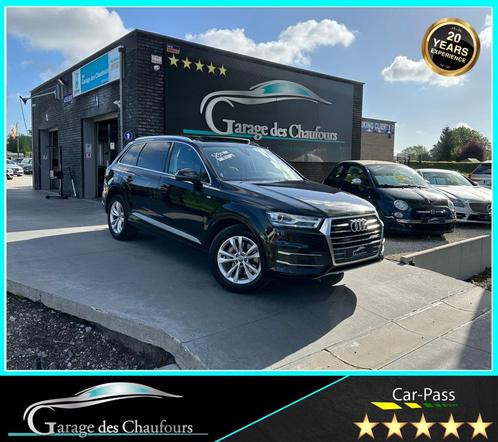 Audi Q7 3.0 TDi V6 Quattro -! 7 zitplaatsen! - Trekhaak - E6, Auto's, Audi, Bedrijf, Te koop, Q7, 4x4, ABS, Achteruitrijcamera