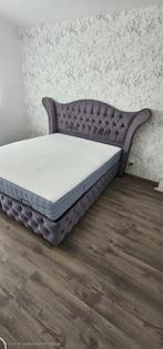 boxspring met opbergruimte, Maison & Meubles, Enlèvement, Utilisé, Deux personnes