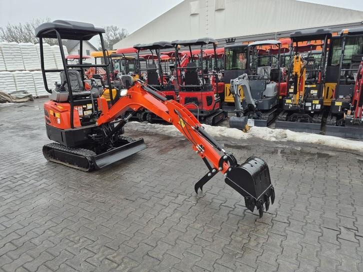 Mini-pelle joystick Kingway KNT18, GARANTIE Livraison GRAT., Articles professionnels, Machines & Construction | Grues & Excavatrices