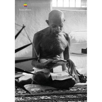 Apple Think Different - Gandhi beschikbaar voor biedingen
