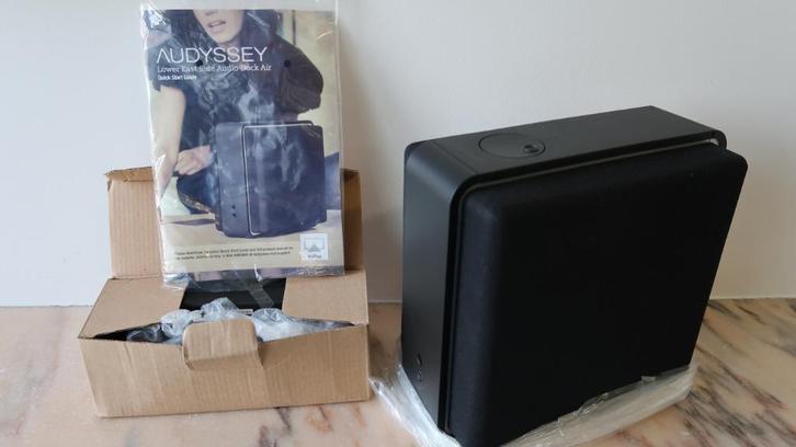 Audyssey Audio Dock Air luidspreker, Audio, Tv en Foto, Luidsprekerboxen, Gebruikt, Overige typen, Minder dan 60 watt, Overige merken