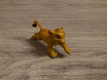Personnage Disney Le Roi Lion Simba (5 cm), Enlèvement ou Envoi, Utilisé