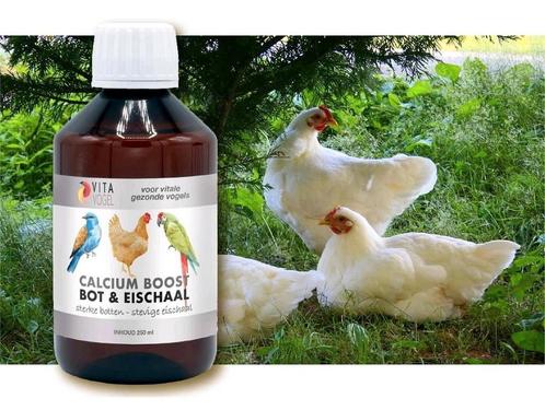 Calcium Boost Bot & Eischaal 250ml - Vita Vogel, Dieren en Toebehoren, Pluimvee