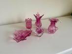 Boheems handgeblazen glasdekoratie, Ophalen, Schaal, Overige vormen, Glas