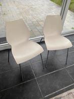 Kartell Maui designstoelen, Huis en Inrichting, Stoelen, Ophalen, Gebruikt, Twee, Wit