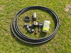 volledig sprinklersysteem van Gardena, Tuin en Terras, Tuinsproeiers, Ophalen, Gebruikt, Turbinesproeier