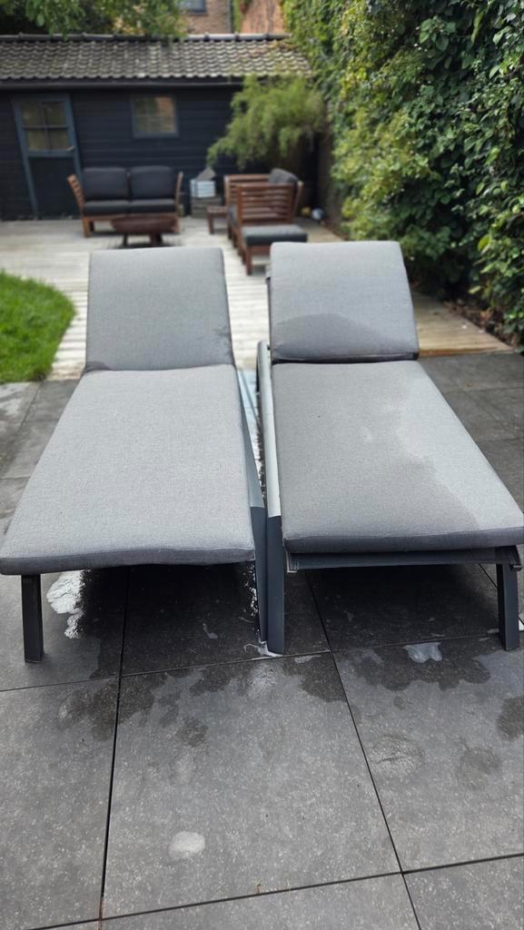 Merk: Bristol, verstelbare rugleuning, Tuin en Terras, Ligbedden, Gebruikt, Ophalen