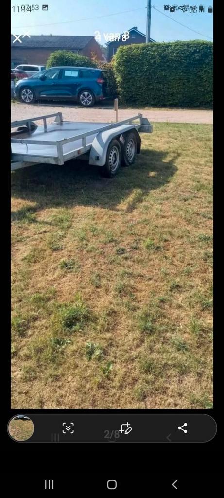 Autotrailer/machine transport, Auto diversen, Aanhangers en Bagagewagens, Ophalen