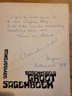 Boschvogels groot sagenboek - gesigneerd + opdracht, Utilisé, Enlèvement ou Envoi