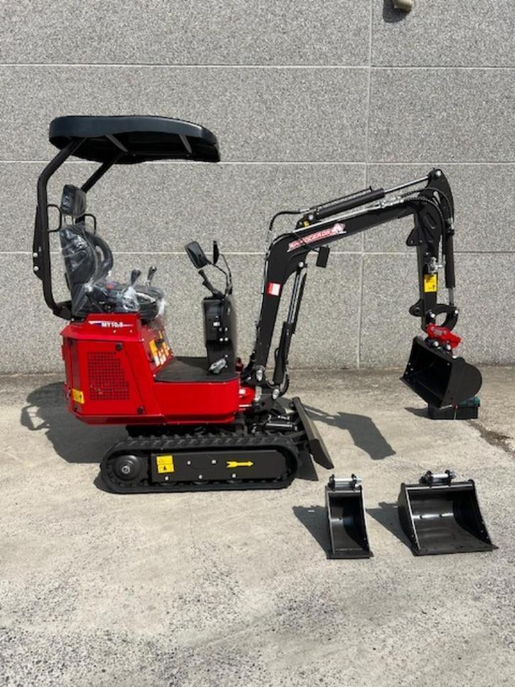 Nieuw Rhinoceros MY 10-9 minigraver, Zakelijke goederen, Machines en Bouw | Kranen en Graafmachines, Dumper, Ophalen