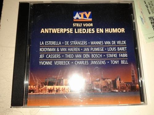 Cd ATV stelt voor ; 20 antwerpse liedjes en humor (2001), CD & DVD, CD | Néerlandophone, Comme neuf, Musique régionale, Enlèvement ou Envoi
