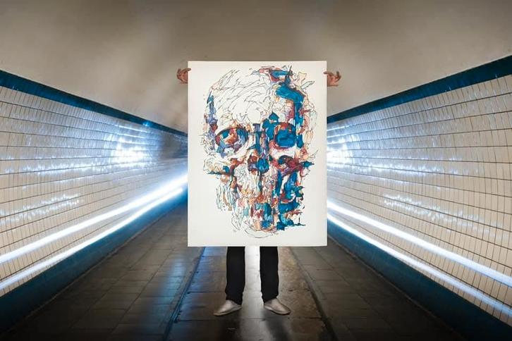 Locatelli Steve - YDYL 2, Antiquités & Art, Art | Peinture | Moderne, Enlèvement