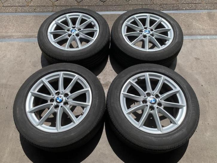 BMW 5 SERIE G30 X1 X3 STYLE 618 VELGEN + BANDEN 225 55 R17, Auto diversen, Onderhoudsmiddelen, Ophalen of Verzenden