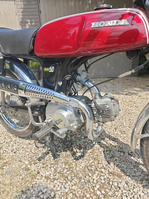 HONDA SS 50Z K1 Volledig gerestaureerd, staat van de verzame, Fietsen en Brommers, Brommers | Oldtimers, Overige merken, Klasse B (45 km/u)