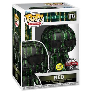 Funko POP The Matrix - Neo (1172) Glows In The Dark Special 