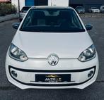 VW UP AUTOMATIQUE TOIT OUVRANT 1.0 WITE, Leder en Stof, Wit, Bedrijf, 3 cilinders