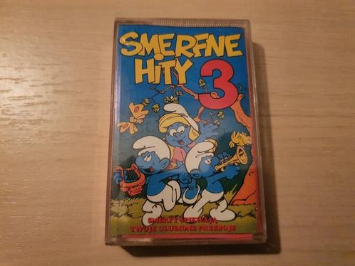 k7 audio Smerfne Hity 3, Cd's en Dvd's, Cassettebandjes, Zo goed als nieuw, Origineel, Pop, 1 bandje, Ophalen of Verzenden