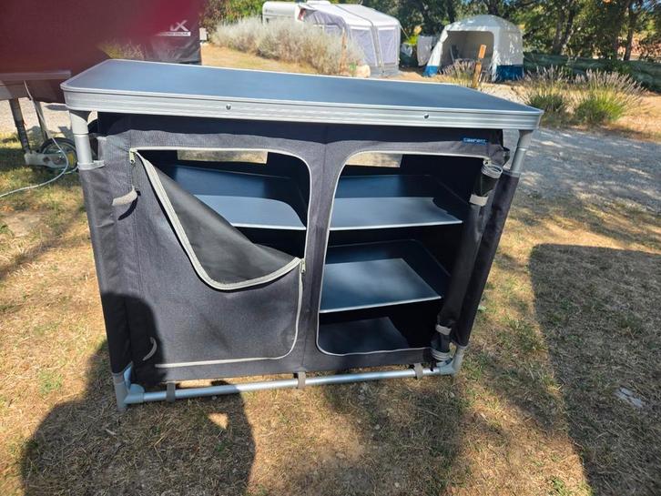 Campart campingkast - buitenkeuken, Caravans en Kamperen, Kampeermeubelen, Zo goed als nieuw, Campingkast, Ophalen