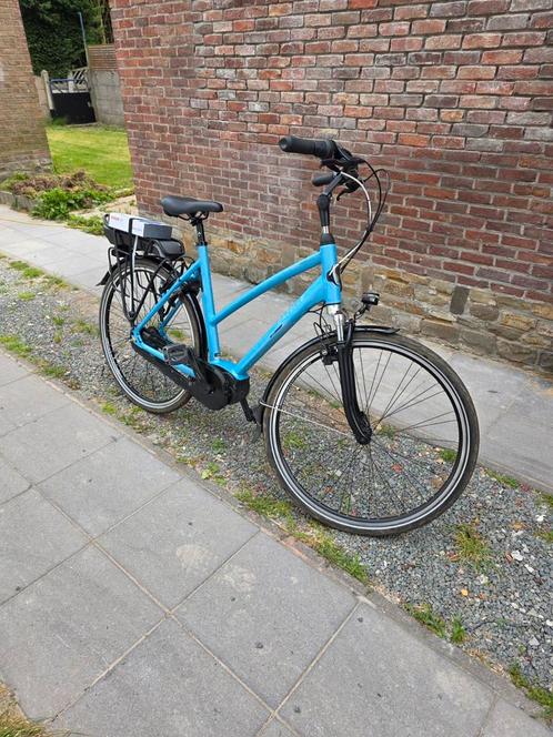 Gazelle vento c7 amper 100km met bosch middenmotor, Fietsen en Brommers, Elektrische fietsen, Zo goed als nieuw, Gazelle, 55 tot 59 cm