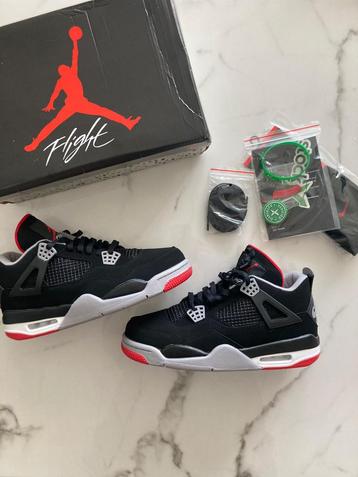 Jordan 4 Bred Sneakers Zie Omschrijving