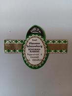 Cigar Band Hotel Café Restaurant Vlaamse Schouwburg Hamme, Enlèvement ou Envoi, Utilisé, Bagues de cigare