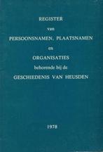(g196) Geschiedenis van Heusden 1978, Boeken, Gelezen, Ophalen of Verzenden