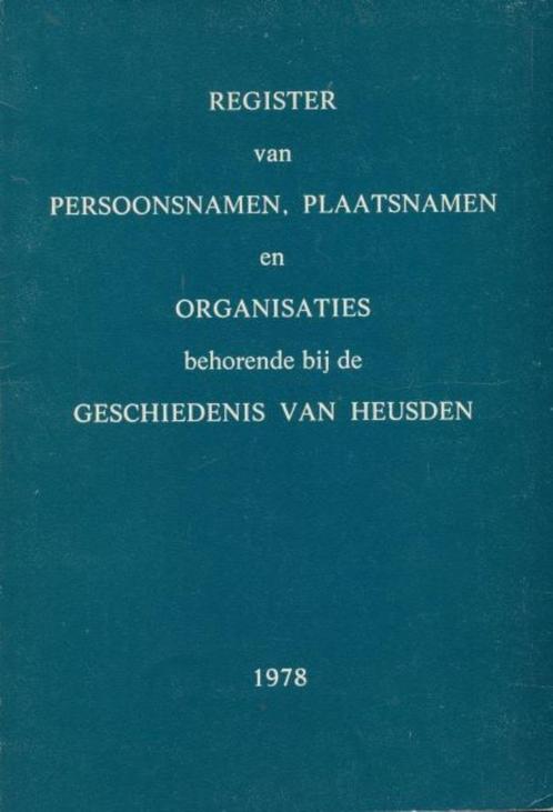 (g196) Geschiedenis van Heusden 1978, Boeken, Geschiedenis | Nationaal, Gelezen, Ophalen of Verzenden