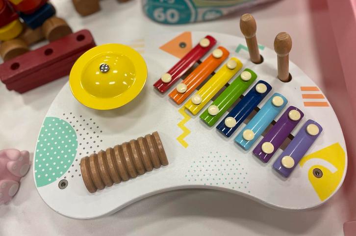 Jeu table d’activités musicales 3 instruments, Enfants & Bébés, Jouets | Blocs de construction, Comme neuf, Enlèvement