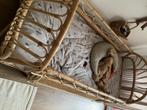 Rotan bed (kinderbed), Kinderen en Baby's, Kinderkamer | Bedden, Ophalen, Zo goed als nieuw, 160 tot 180 cm, 70 tot 85 cm