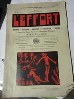 l'effort N 50 (numéro jubilaire) 1er janvier 1936, Antiquités & Art, Enlèvement ou Envoi