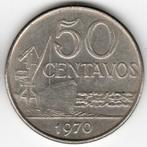 Brésil : 50 Centavos 1970 KM #580a Ref 13519, Timbres & Monnaies, Monnaies | Amérique, Amérique du Sud, Enlèvement ou Envoi, Monnaie en vrac