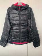 Warme donsjas van Quechua, Kleding | Dames, Maat 38/40 (M), Zwart, Ophalen of Verzenden, Zo goed als nieuw