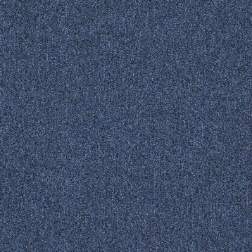 Mooie blauwe tapijttegels van Heuga 727 nieuw beschikbaar voor biedingen