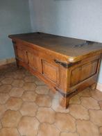 Houten Zitbank met berging., Huis en Inrichting, Zetels | Zetels, Ophalen, Minder dan 75 cm, Tweepersoons, Zo goed als nieuw