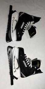 Bauer s140 maat 44,5 plus messen beschermen, Sports & Fitness, Hockey sur glace, Comme neuf, Enlèvement, Patins