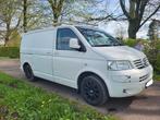 Transporter met wat carroserieschade zonder keuring voor ver, Autos, Camionnettes & Utilitaires, Boîte manuelle, Beige, Diesel