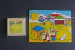 lot de 2 puzzles en bois neufs, Ophalen of Verzenden, Nieuw, Van hout