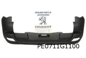 Peugeot	3008 (-1/14) achterbumper (zwart/primer) Origineel! 